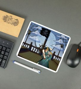 Captain's Treasure Hunt Printed Mousepad