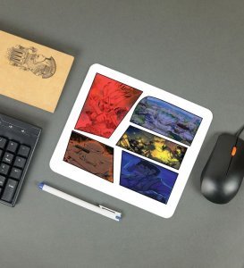 Fantasy Adventure Frames Printed Mousepad