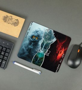 Dark vs Divine Printed Mousepad