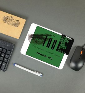 Green Theory Printed Mousepad