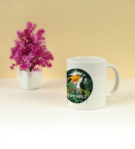 Hornbill Highlight Art Printed Coffee Mug 250ml