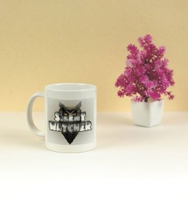 Silent Watcher Graphic Printed Coffee Mug 250ml