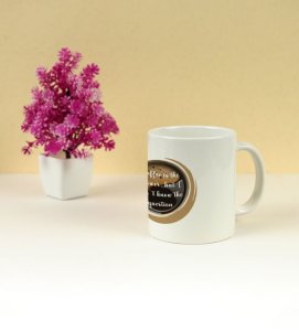 Answer is Coffee Question Who Knows Printed Coffee Mug 250ml