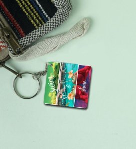 Chill at the Beach with Swim and Shine Printed Keychain Pack of 2