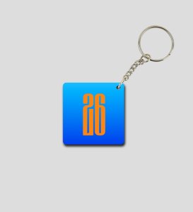 Meaningful Soulmate Expression Printed Keychain Pack of 2