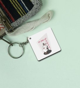 Popular Marathi Dialogue Design Printed Keychain Pack of 2