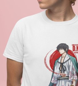 Samurai Legacy: Bloodline of Honor Graphic Printed White T-Shirt