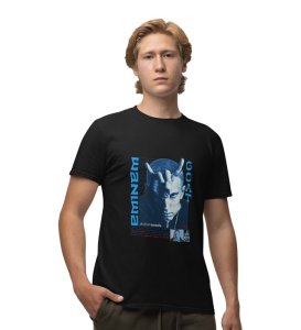 Unmatched Legacy : The GOAT Vibes Graphic Printed Black T-Shirt