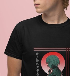 Ghosts of the Net : David Martinez Graphic Printed Black T-Shirt