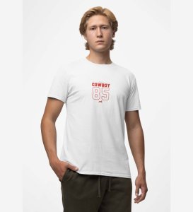 Riding High: High Hill Horse Heaven Graphic Printed White T-Shirt