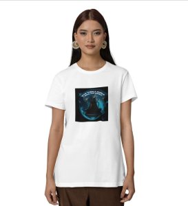 Give Me the Wild: Cat Rules Everything Graphic Printed White T-Shirt