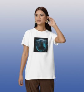 Give Me the Wild: Cat Rules Everything Graphic Printed White T-Shirt
