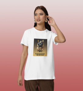 Rule Without Apology: Mythic Cat Vibe Graphic Printed White T-Shirt