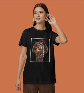 Skin Deep, Soul Strong: Ink Remains Graphic Printed Black T-Shirt