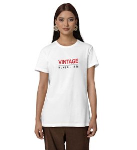 Old Is Gold: Music Memory Mix Graphic Printed White T-Shirt