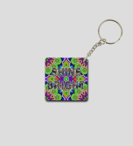 Bring Home Festival Cheer with Neon Deep Printed Keychain Pack of 2