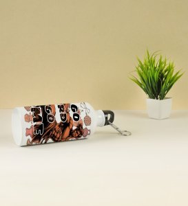 Intense Muscle Art with Gym Quote Bottle Aluminium Printed Sipper Bottle 600ml