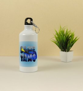 Ocean Explorer Blue Tang Vibes Aluminium Printed Sipper Bottle 600ml