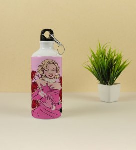 The Beauty That Kills Yet Softly Heals Printed Sipper Bottle