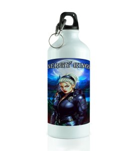 Fantasy Lady Warrior Theme Aluminium Printed Sipper Bottle 600ml