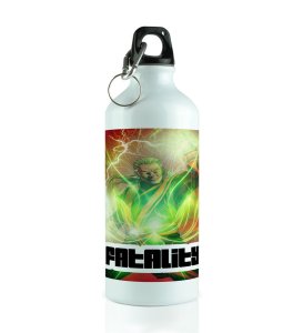 Action Hero with Fatal Energy Style Aluminium Printed Sipper Bottle 600ml
